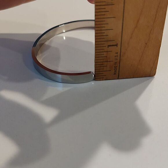 Acuña Jr. Fan Baseball ATL Bracelet Silver Metal Adjustable Sizing - Picture 7 of 8